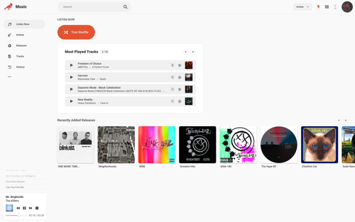 Explore your self-hosted Music with Cardinal Music